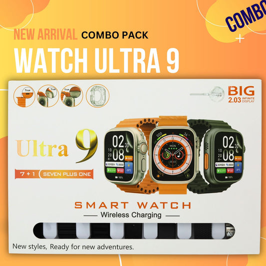 SMART WATCH ULTRA-7 STYLE COMBO