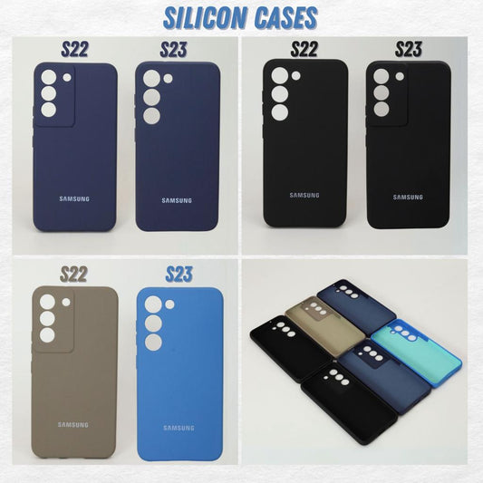 SILICONE CASES FOR SAMSUNG GALAXY S22 AND S23