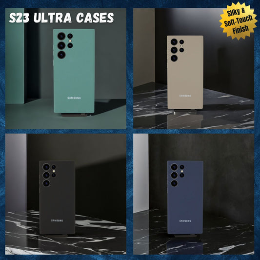SILICONE CASES FOR SAMSUNG S23 ULTRA